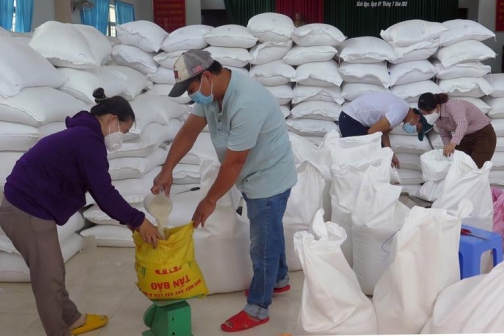 Đấu giá khẩn trên 75 nghìn tấn gạo cứu trợ